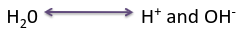 <p>Yes it can be easily split into its component ions H+ &amp; OH-</p><ul><li><p>This characteristic allows water to play key roles in many chemical reactions</p></li></ul>