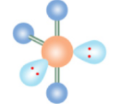 <p>Name the VSPR & angle</p>