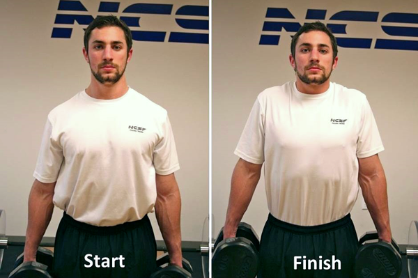 <p><span><span>What exercise is used to cause elevation of the shoulder complex (scapulae and humerus)?</span></span></p>