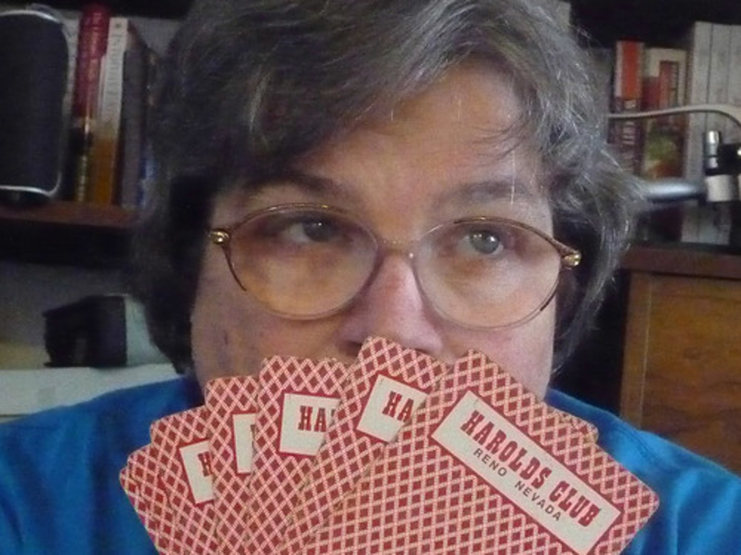 <p>expressionless = impassive</p>