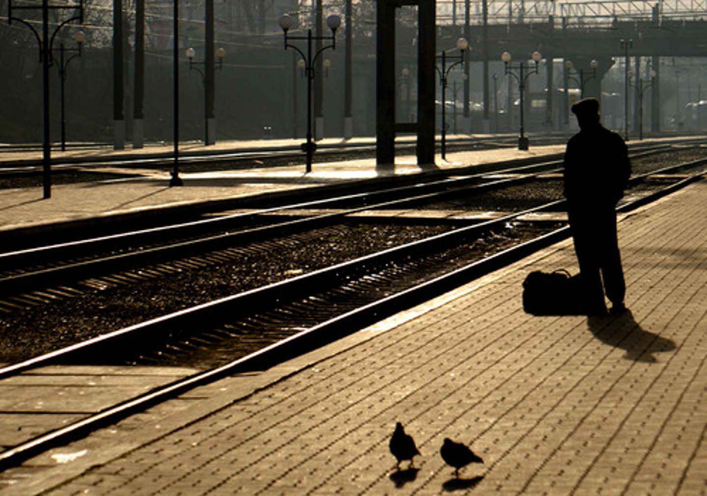 <p>to wait</p>