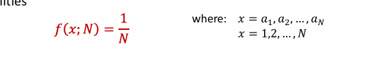 <p>Uniform Distribution</p>