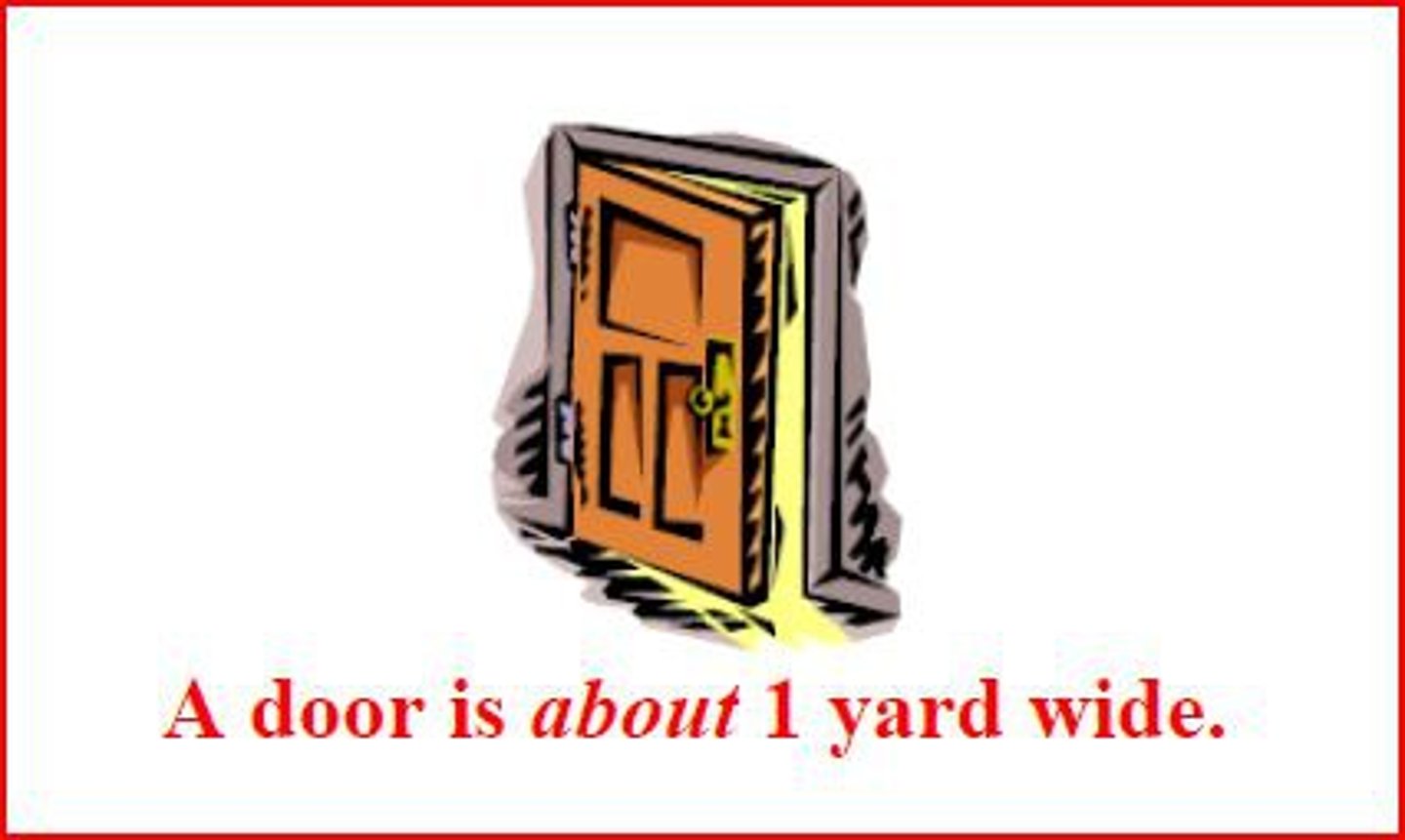 <p>3 feet</p><p>36 inches</p><p>91,44 cm</p>