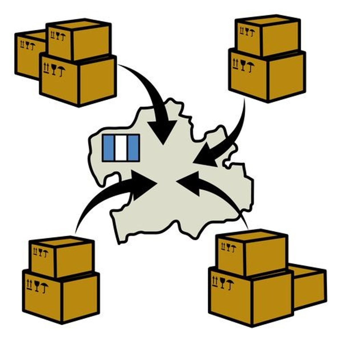 <p>A tax on imported goods</p>