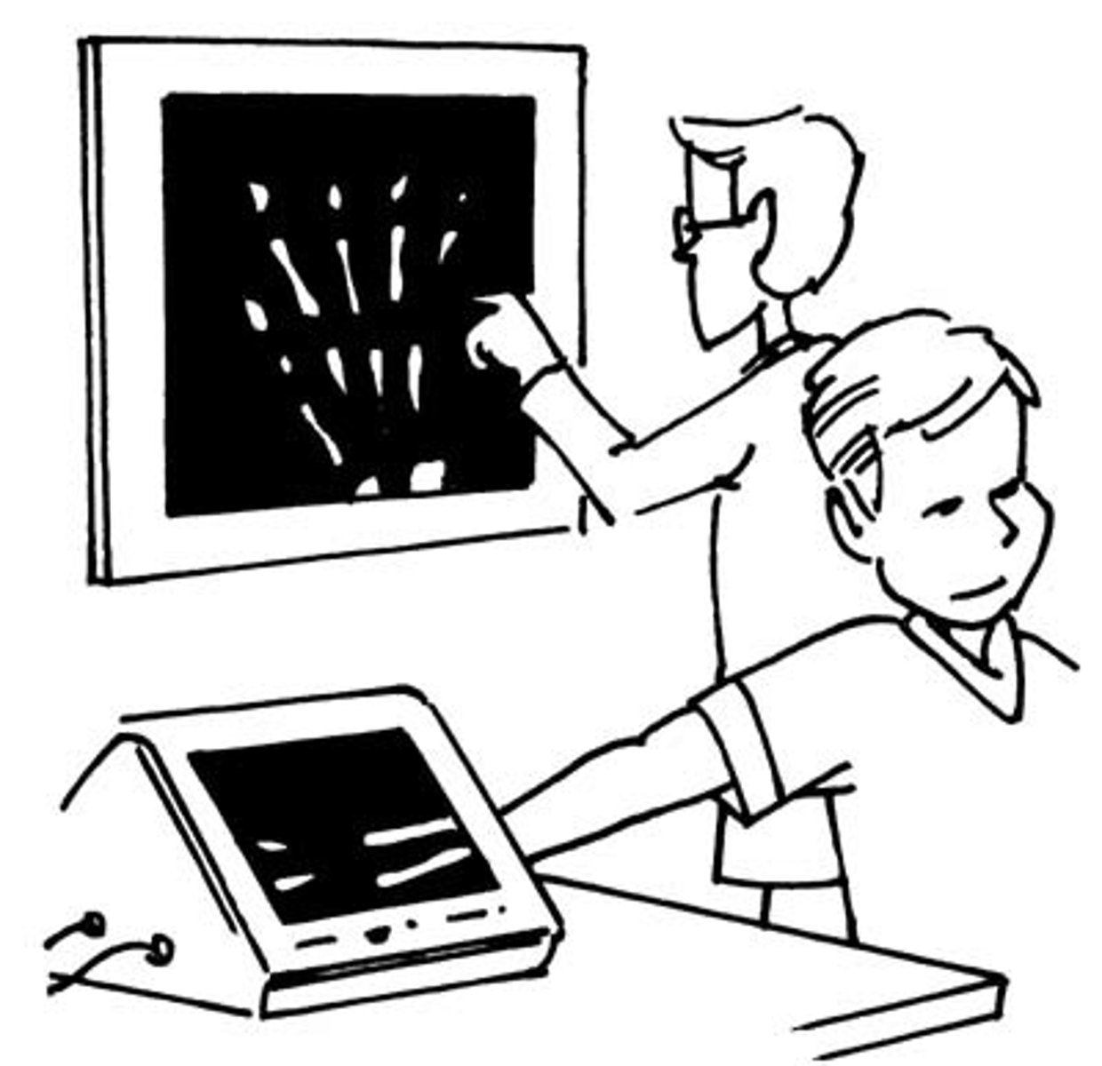 <p>to take an x-ray</p>