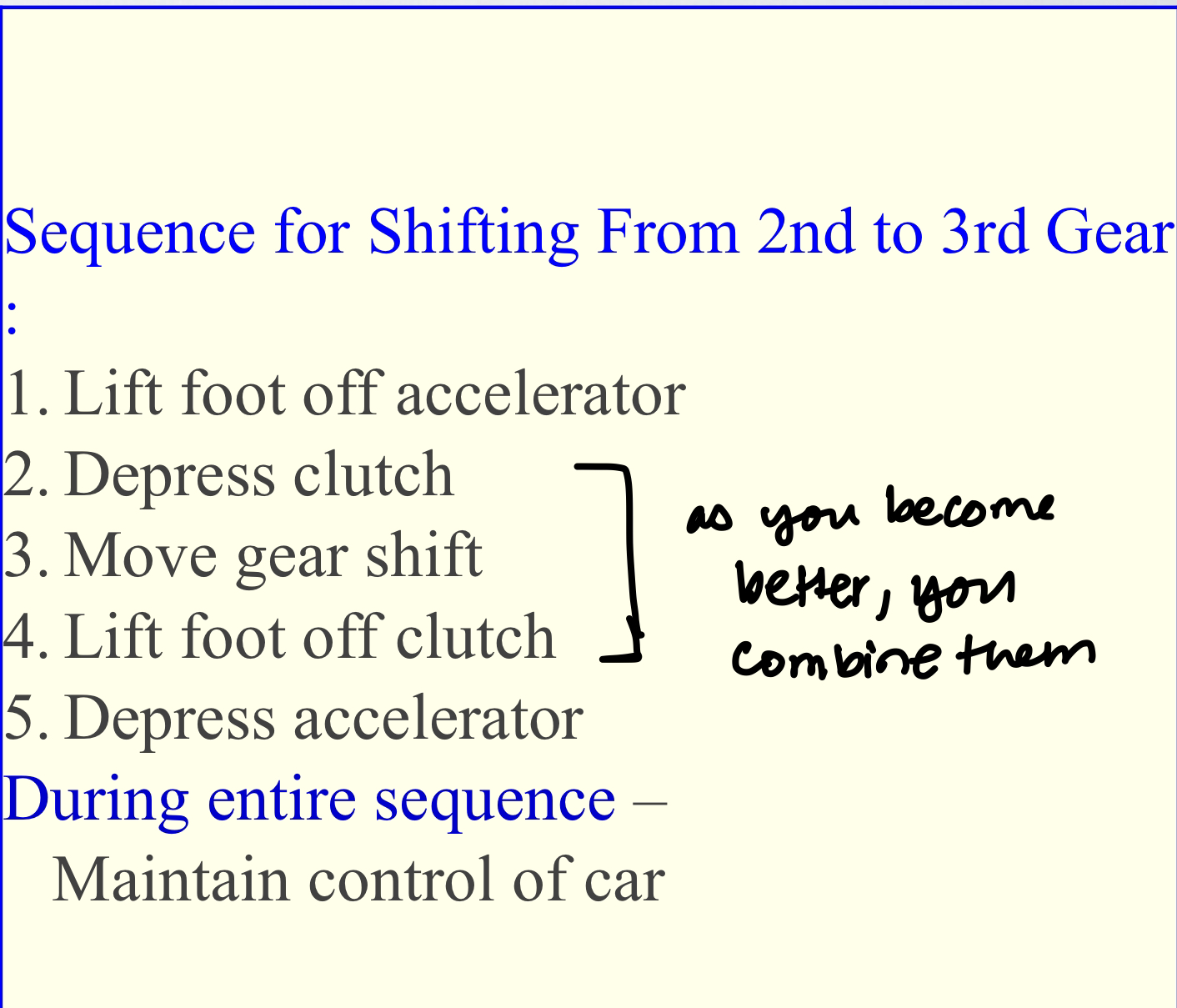 <p>-decrease due to CHUNKING -systematically increase number of parts in a &quot;chunk&quot; ex) learning to shift gears while driving a stick shift</p>