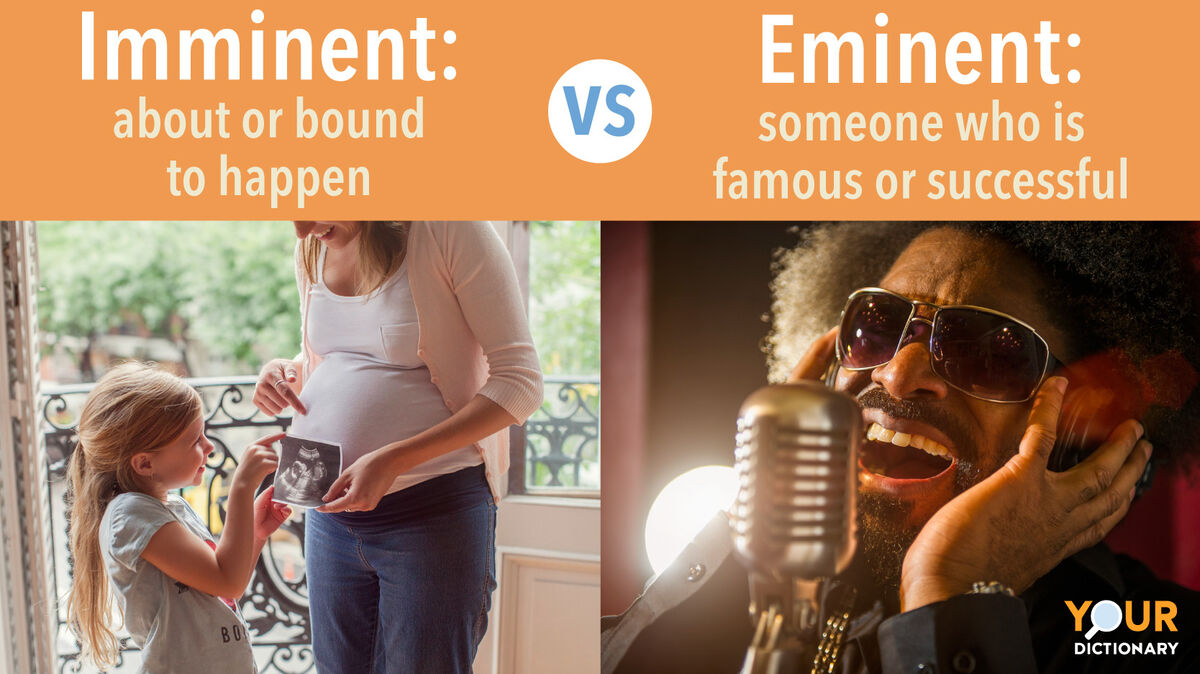 <p>eminent (adjective)</p>