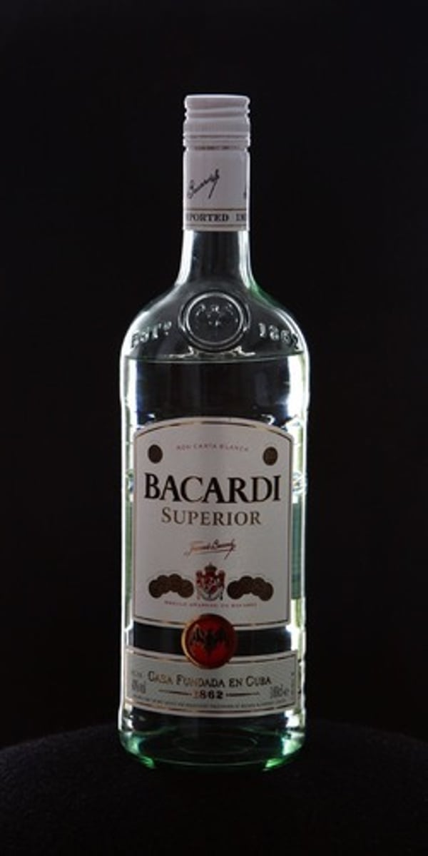 <p>A fifth of bacardi.</p>