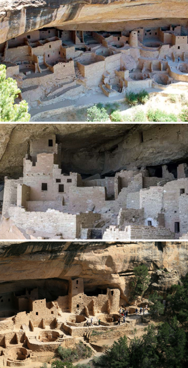 <p>Mesa Verde Cliff Dwellings (date &amp; material)</p>