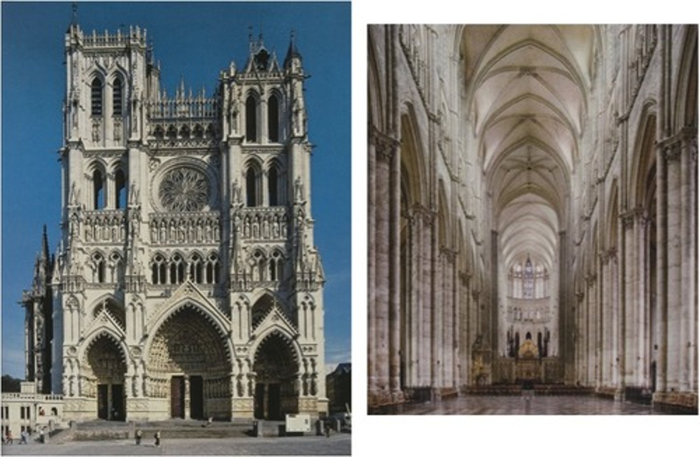 <p>Details communicated to an illiterate population through Christian images in stone and glass.</p>