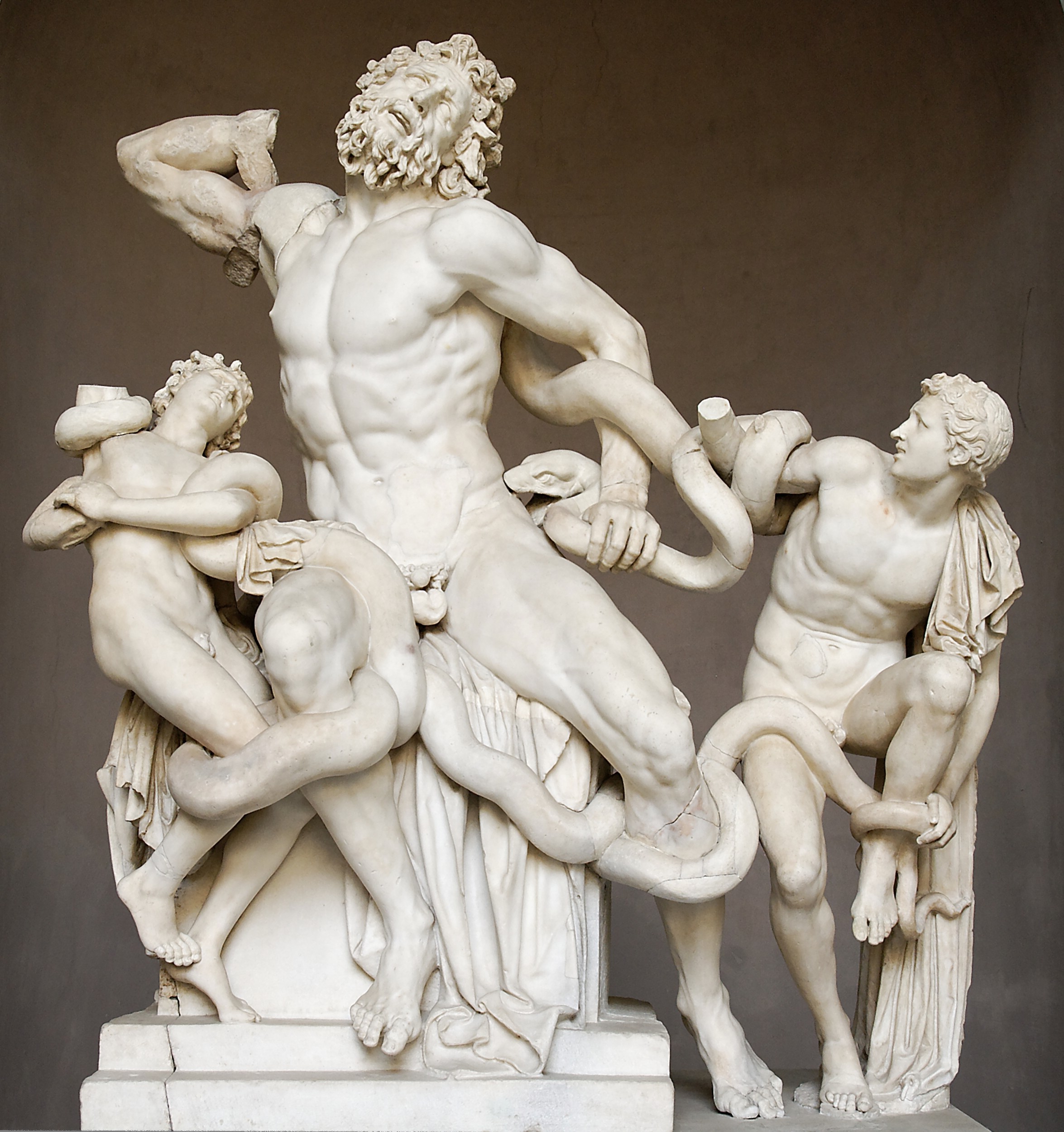 <p>(Hellenistic Period) Laocoön Group: Made in-</p>