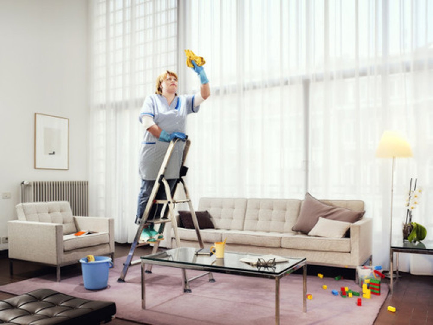 <p>to clean the house</p>
