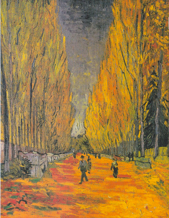 <p>L'Allée des Alyscamps 1888</p>