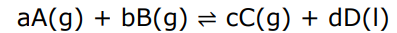 <p>Write the expression of Kc</p>