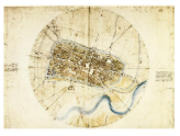 <p><span style="background-color: transparent;"><span>Capta las implicaciones tipológicas de la práctica arquitectónica renacentista con la estructuración de un nuevo organismo urbano. Trabajó con una imagen "satelital" de la ciudad (planta), que coincide con la invención de la perspectiva. </span></span>Necesidad de transformar el espacio para cambiar cómo actúa la sociedad.</p><ol><li><p><span style="background-color: transparent;"><span>Imola pone las bases para afrontar la intervención urbanística en centros urbanos de mediana dimensión, según un modelo que se hará luego habitual en pleno período manierista.</span></span></p></li><li><p><span style="background-color: transparent;"><span>Palmanova: </span></span>concreción de una idea tan pura nacida de la geometría. Se preserva la forma geométrica y claramente la definición a partir del foso o muralla, la ciudad crece hacia dentro de una manera estructurada y ordenada.</p></li></ol><p></p>