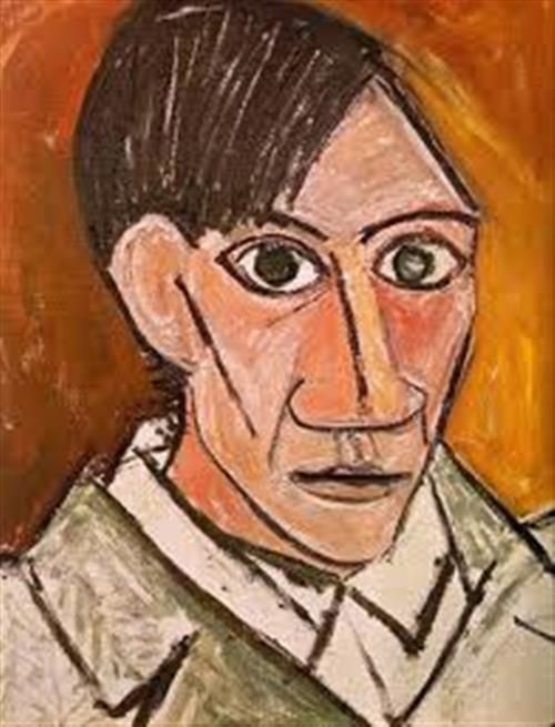 <p>Autoportrét Picasso </p>