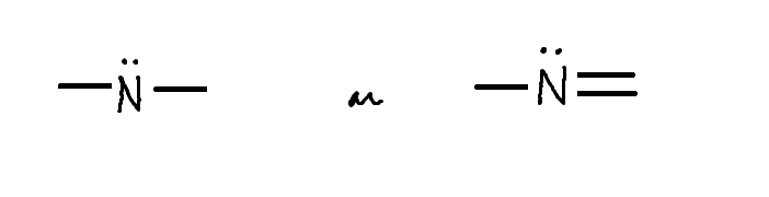 <p>Key - 3 Bonds + 1 Lone Pair</p>