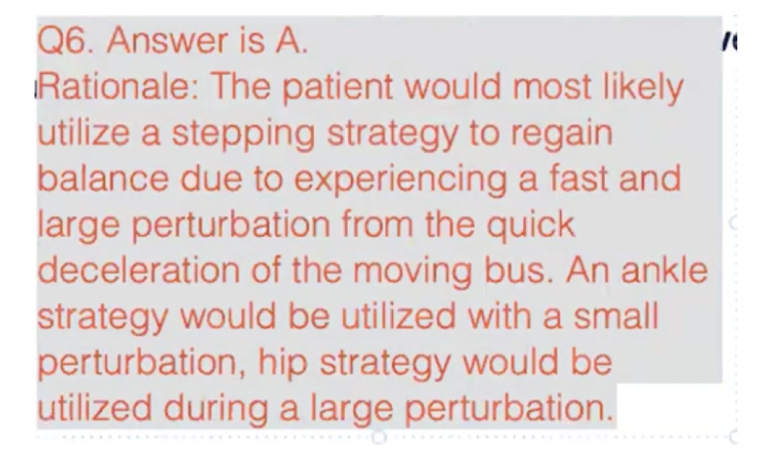 <p>A) Stepping Strategy</p>