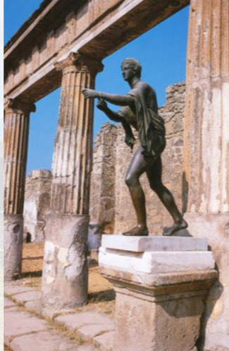 <ul><li><p><strong>etruscan</strong></p><ul><li><p><strong>high podium</strong></p></li><li><p><strong>narrow staircase</strong></p></li></ul></li><li><p><strong>greek</strong></p><ul><li><p>&nbsp;inside</p><ul><li><p><strong>corinthian columns</strong></p></li></ul></li><li><p>outside</p><ul><li><p>d<strong>oric and ionic</strong></p></li></ul></li></ul></li><li><p><strong>apollo statue</strong></p><ul><li><p><strong>etruscan</strong></p><ul><li><p><strong>energetic movement</strong></p></li></ul></li></ul></li><li><p><strong>Hellenistic architecture</strong></p><ul><li><p>used local and imperial influences</p></li></ul></li></ul><p></p>
