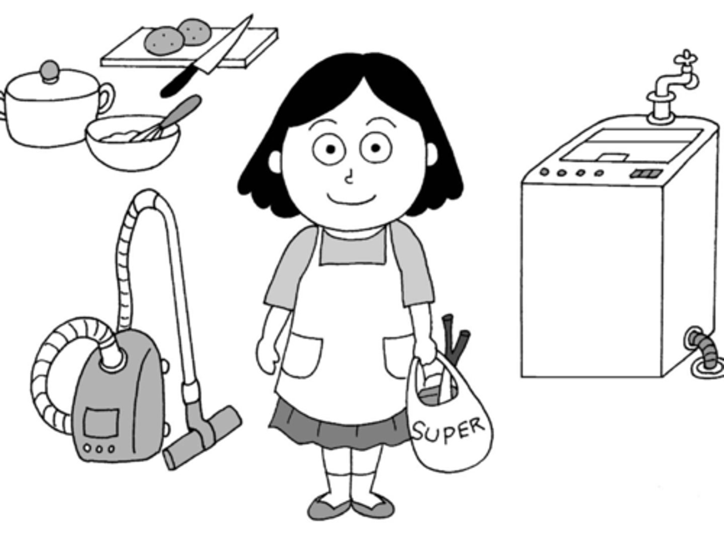 <p>housewife</p>