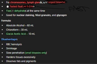 <p><strong>Alcohol Fixatives</strong></p>