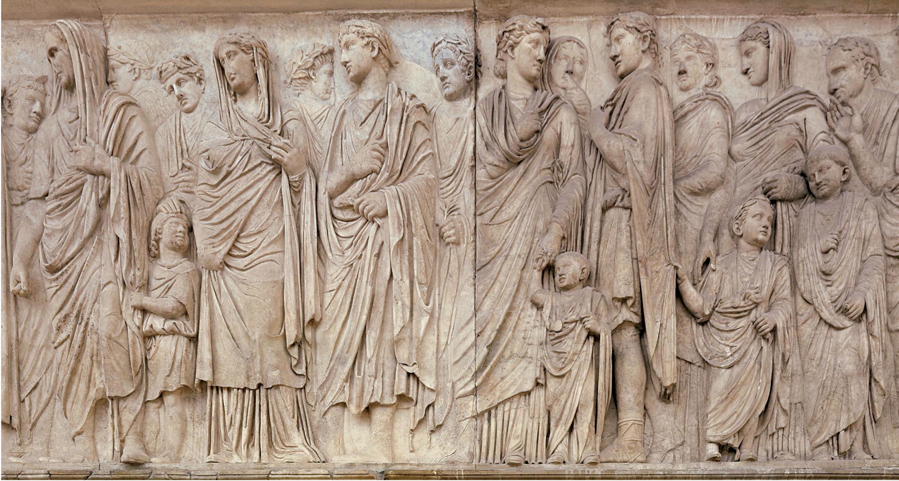 Imperial Procession from Ara Pacis 