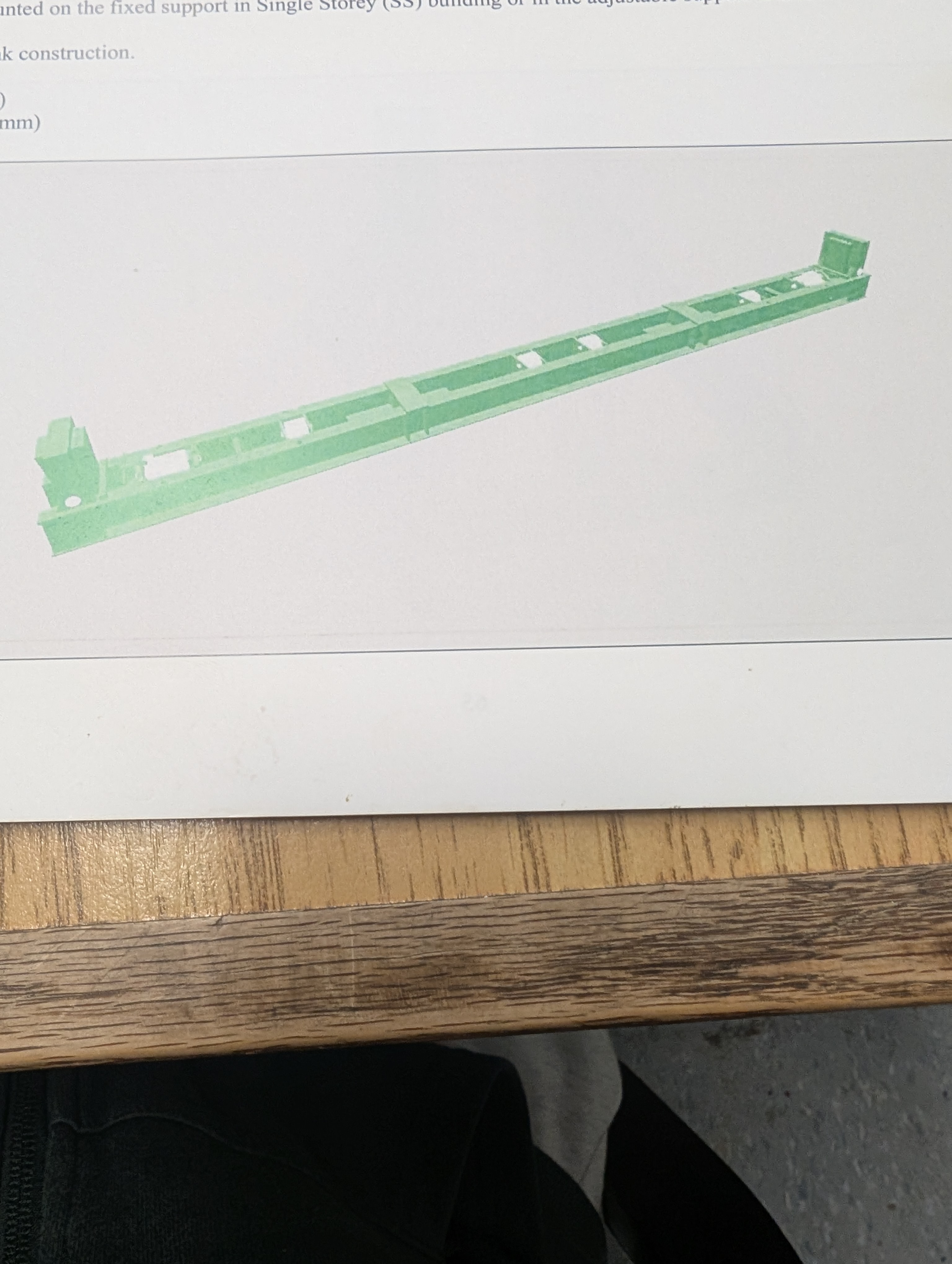 <p>Roller beam</p>