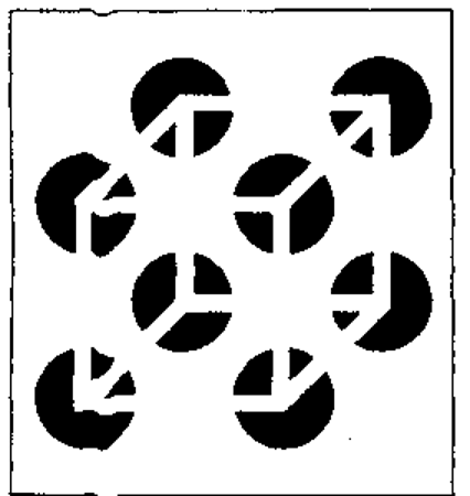 <p>an organized whole. Gestalt psychologist emphasized our tendency to integrate pieces into meaningful wholes. Ex: Necker Cube</p>