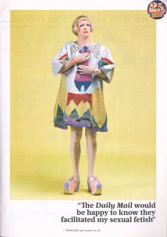 <p>provide an analysis of the big issue’s interview with grayson perry? 2 points</p>