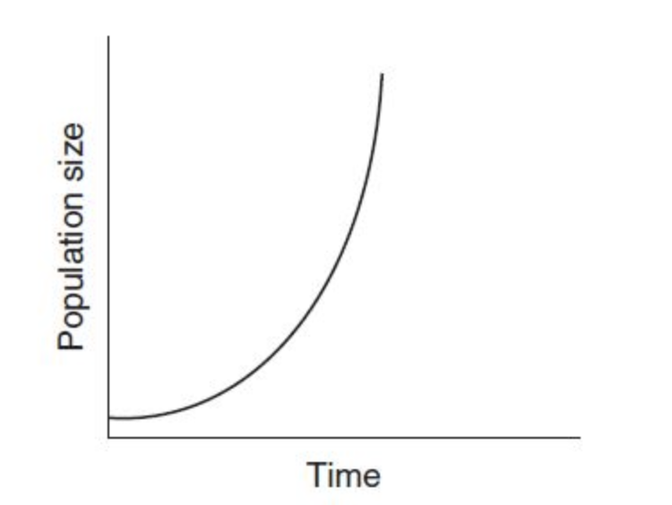 Figure 7.1 Exponential growth.