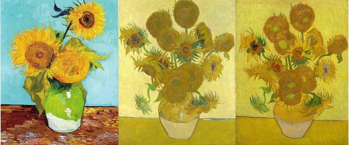 <p>Sunflowers (1888)</p>