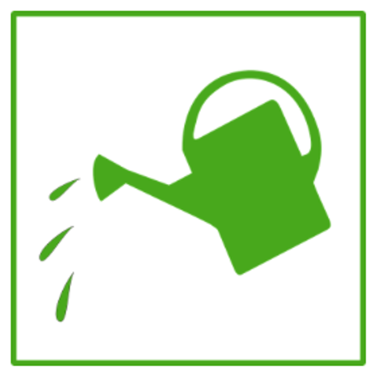<p>a container that is used to pour water on plants</p>
