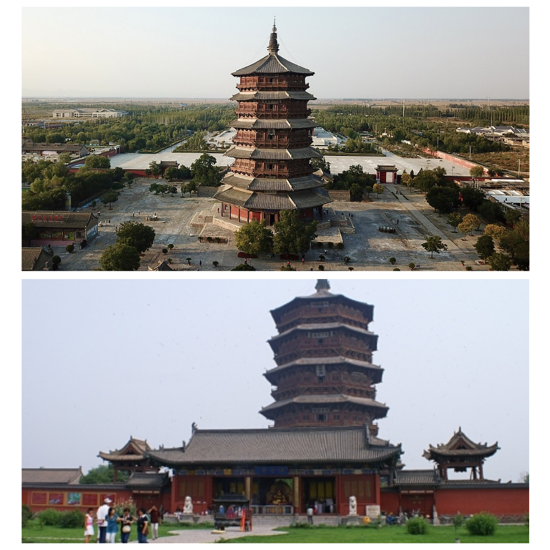 <p>Sakyamuni Pagoda of Fogong Temple</p>