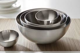 <p>eine große Schüssel zum Verrühren von Teig und Cremes. Oft ist sie aus Metall</p>