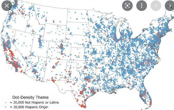 <p>points show precise locations of data → more precise than choropleth</p>