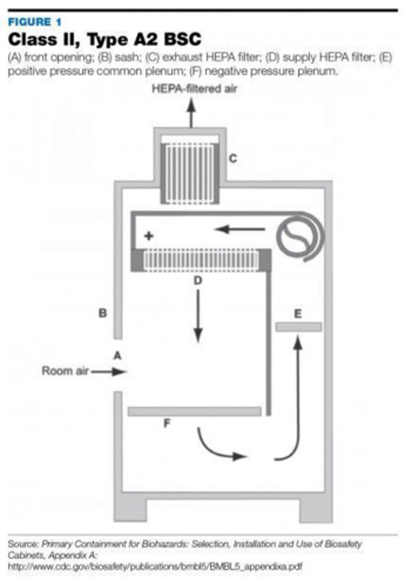 <p>Biological Safety Cabinets (BSCs), Compounding Aseptic Containment Isolators (CACIs), and Containment Ventilated Enclosures (CVEs).</p>