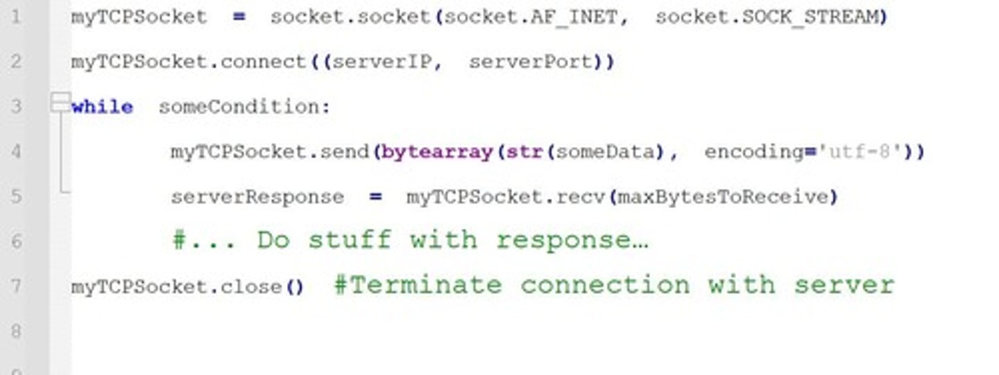 <p>Transmission Control Protocol (TCP) is connection-oriented.</p>