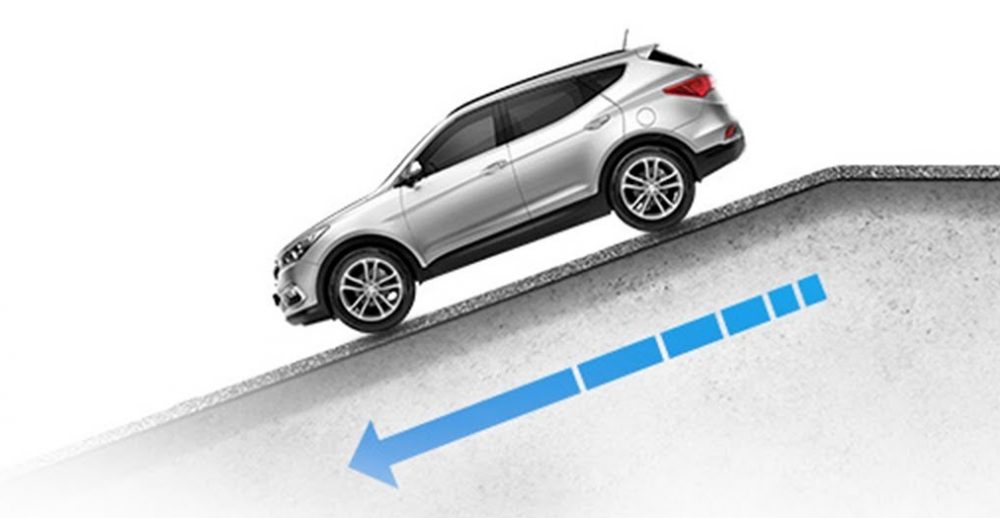 <p>An object at rest remains at rest, and an object in motion remains in motion at constant speed and in a straight line unless acted on by an unbalanced force.</p><p>Example: A car parked at rest on a hill.</p>