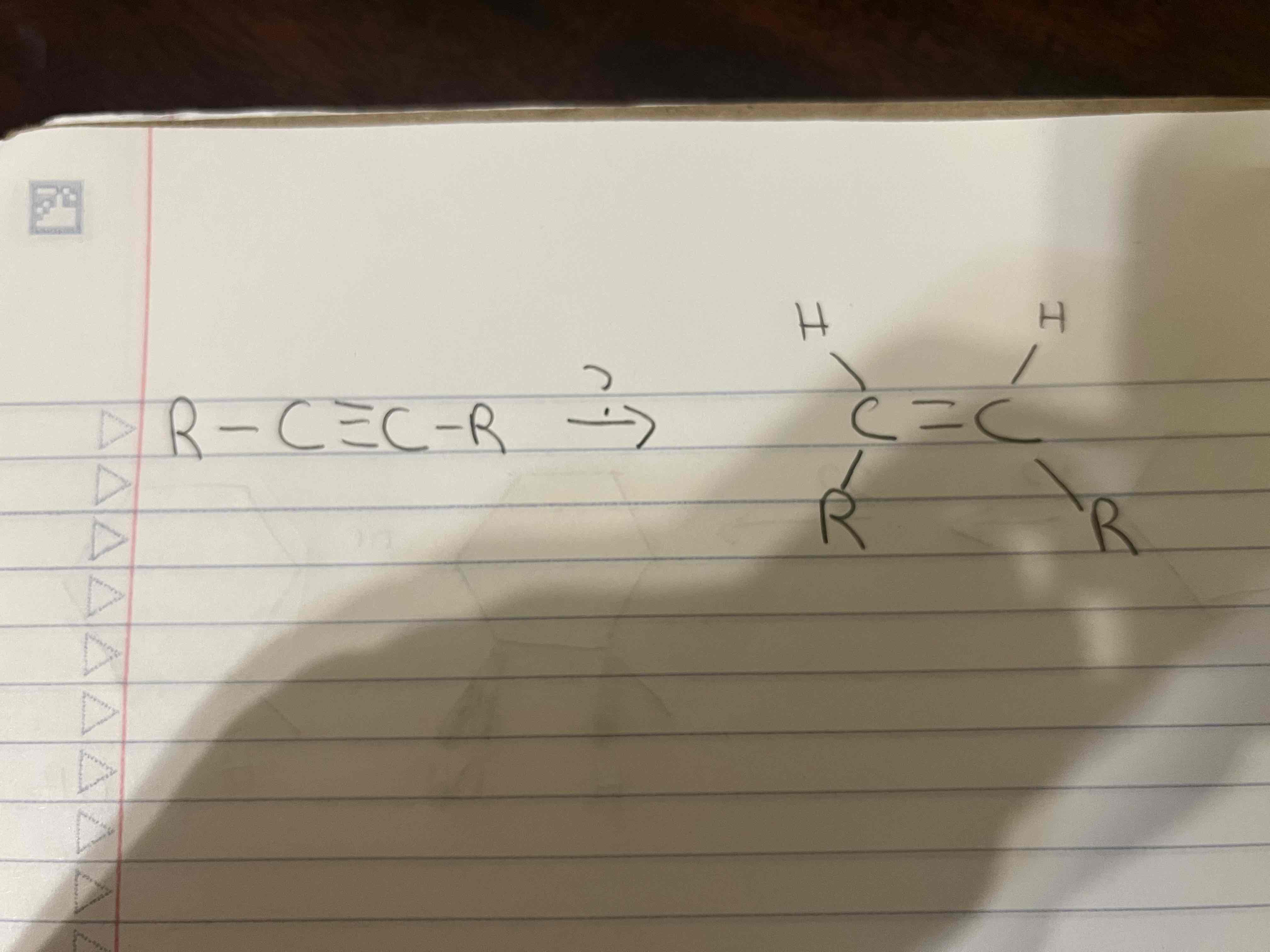 <p>Give the reagents of the reaction</p>