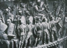 <p>Heads of Slain Barbarians Brought to the Emperor</p>
