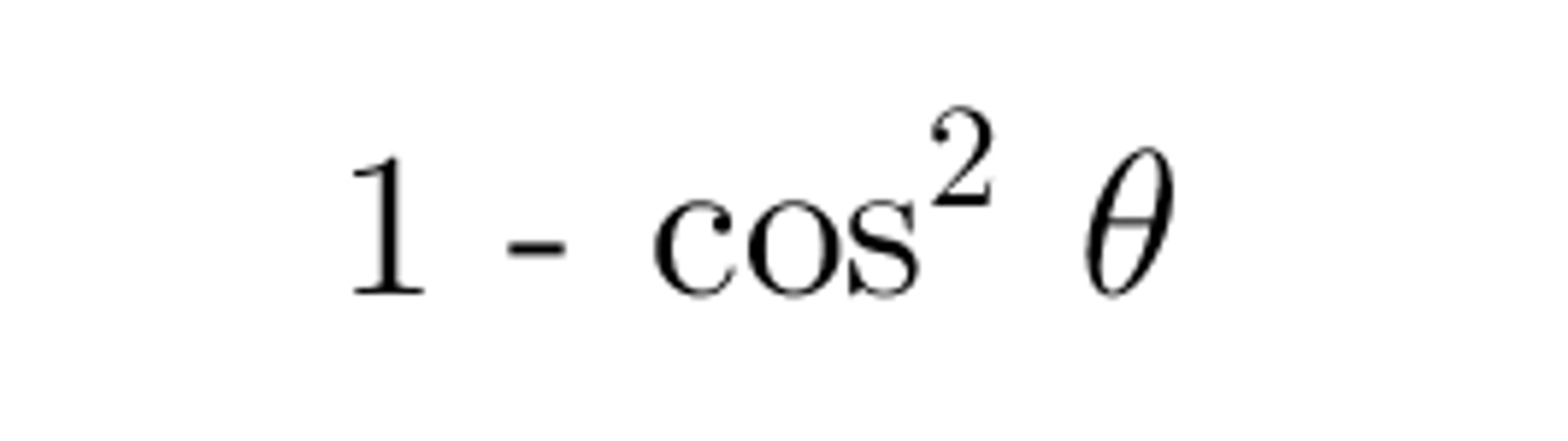 <p>Pythagorean Identity</p>
