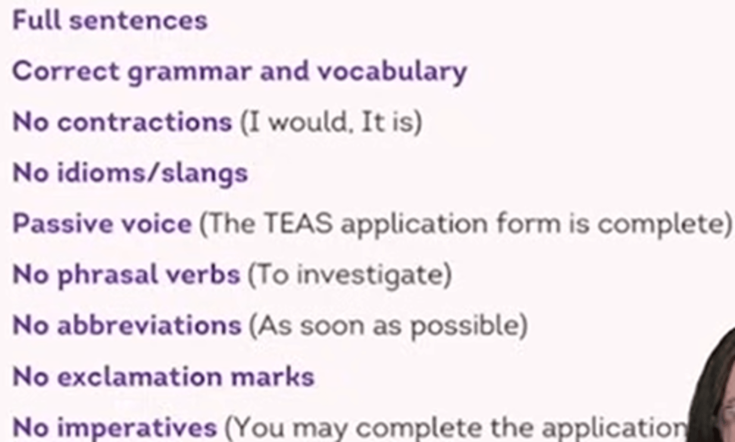<p>Appropriate for professional or significant situations.</p>