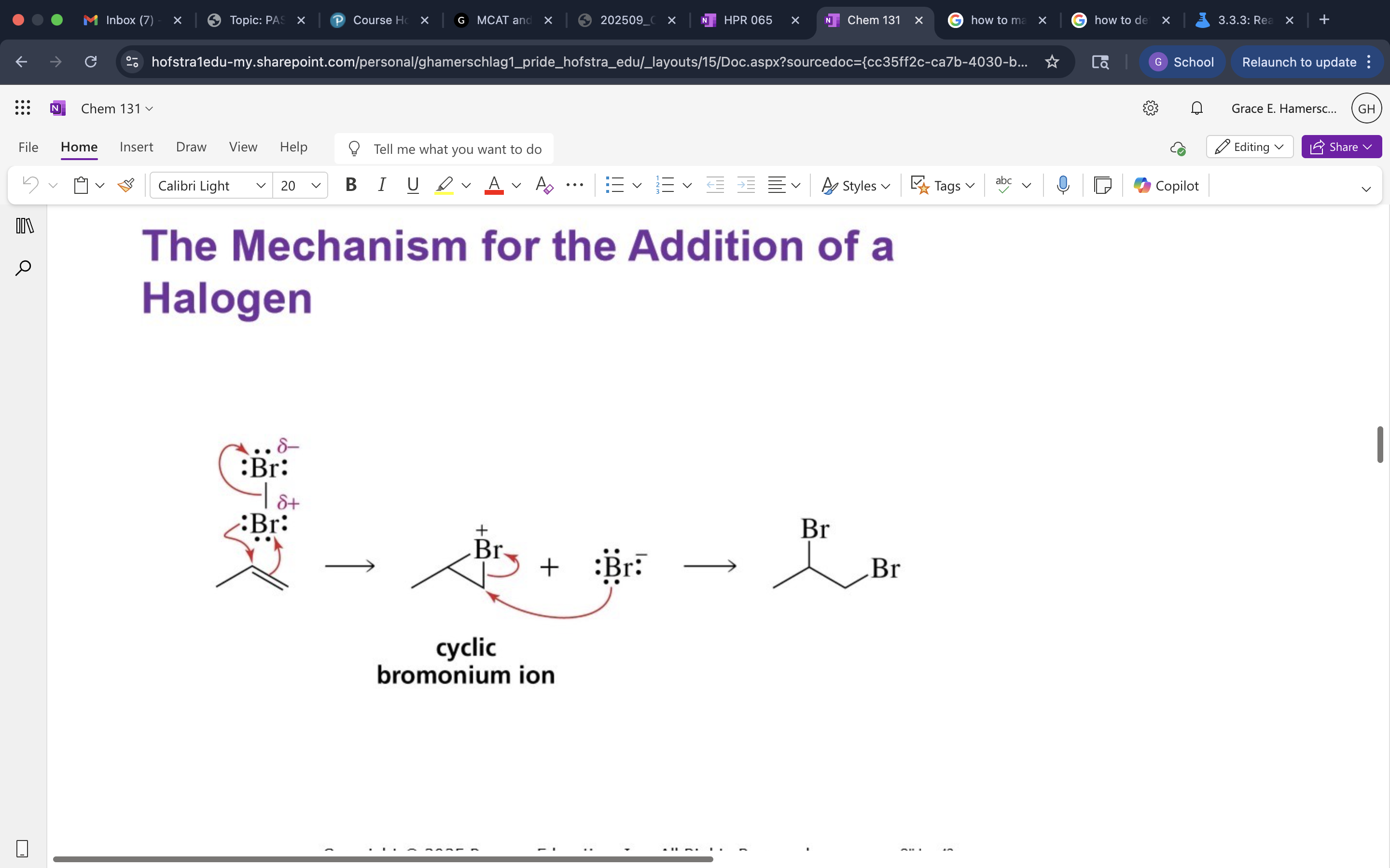 <ul><li><p>anti addition</p></li></ul><p></p>