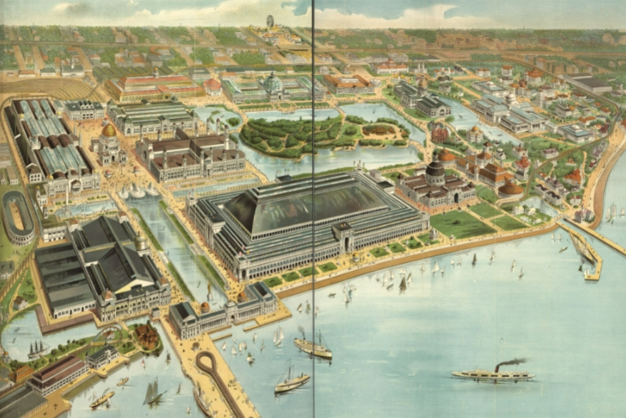 <p><span>World’s Columbian Exposition, Burnham &amp; Root, Olmsted (Chicago, IL, 1893)</span></p>