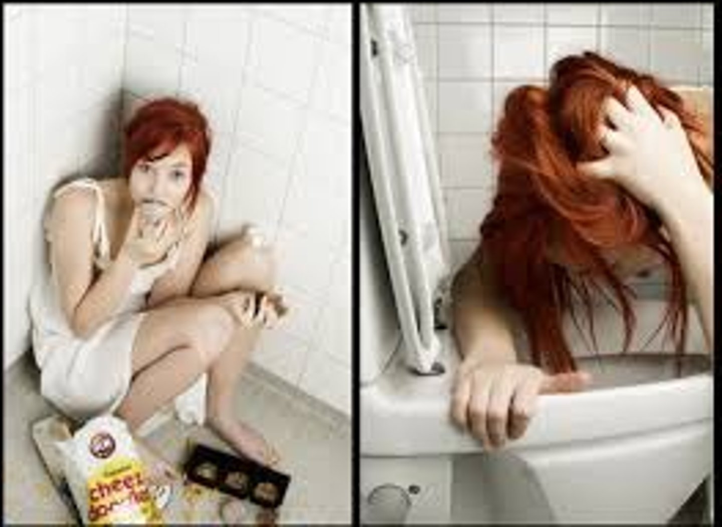 <p>An eating disorder in which a person's binge eating (usually of high-calorie foods) is followed by compensatory behavior, such as vomiting, laxative use, fasting, or excessive exercise</p>