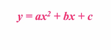 <p>c = y-intercept</p><p>-b/2a = “axis of symmetry” (x-coordinate of the vertex)</p><p>if a>0 then parabola opens UPWARDS</p><p>if a<0 then parabola opens DOWNWARDSand vertex is the minimum or maximum point of the parabola. </p>