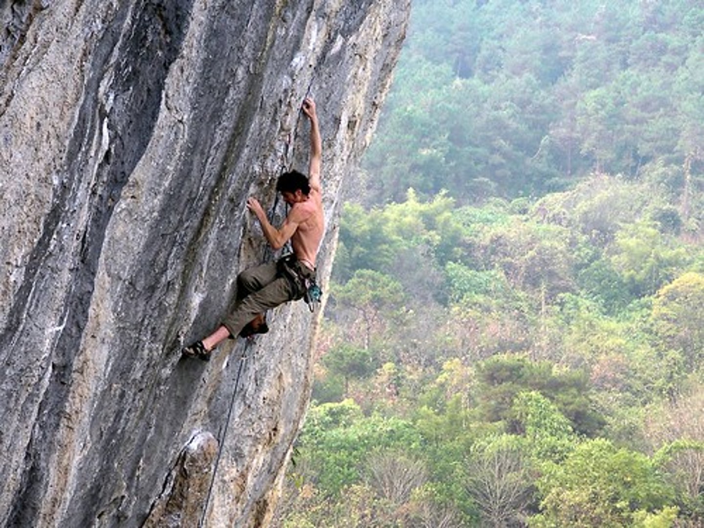 <p>to climb</p>