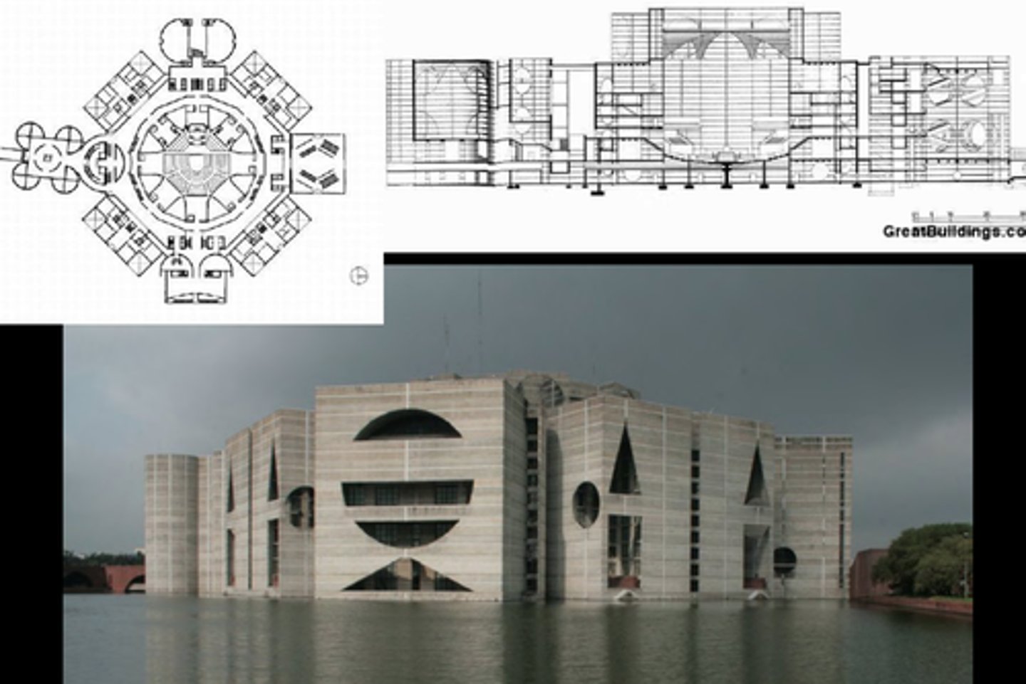 <p>Louis I. Kahn</p><p>Dahka, Bangladesh</p><p>1962-1974</p>
