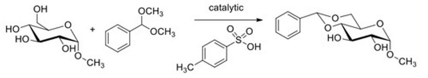 <p>An axial phenyl group is less favorable than an equatorial one.</p>