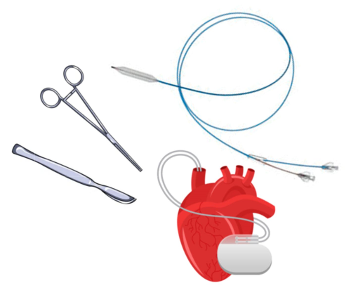 <p>instruments or devices introduced directly into the bloodstream or other sterile areas of the body; must be sterilized before use</p>